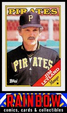 1988 Topps #624 Jim Leyland Pittsburgh Pirates
