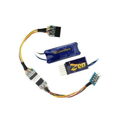 DCC Concepts DCDZN68 Zen 6 Pin Versatle 2 Function DCC Decoder with Stay Alive