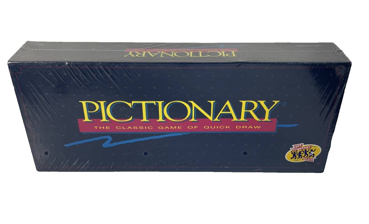 Vintage 1993 Milton Bradley Pictionary Board Game New Sealed