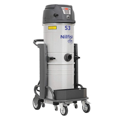 #ad #ad NILFISK 1 S3 100N1 Shop Vacuum26 gal.Steel270 cfm 22N467 $6530.81