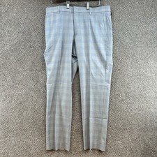 NWT Tommy Hilfiger Men's Pants Size 34 X 30 Light Gray Blue Mid Rise The Flex