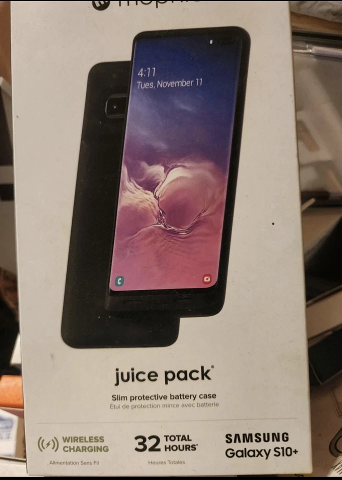 Mophie Juice Pack Charging Case Samsung Galaxy S10+