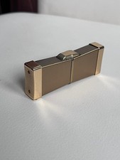 Feuerzeug Bergman Automatic Echt vergoldet Querfeuerzeug - Japan Import