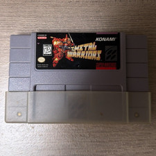 Konami Metal Warriors for Nintendo SNES Super Nintendo Game Cartridge NTSC-U/C