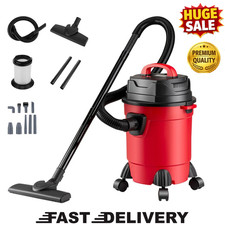 6000W Wet & Dry Vacuum Cleaner Industrial Water and Dirt 3-in-1 Blower Vac 20L