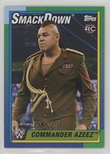 2021 Topps Heritage WWE Green 75/99 Dabba-Kato Commander Azeez #56 1lw4
