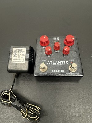 Nux Atlantic Delay And Reverb Pedal With Power Cord
