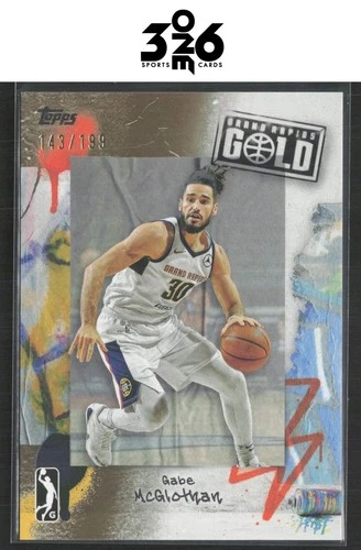 2024 Topps G-League Basketball Bronze Gabe McGlothan #33