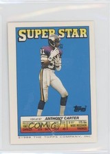 1988 Super Star Sticker Back Cards Anthony Carter Hanford Dixon John Elway 08rj