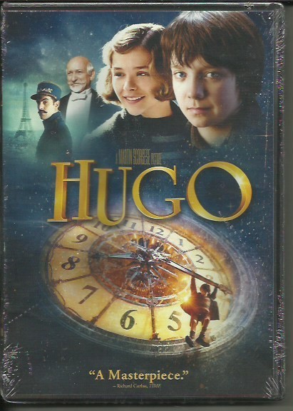 HUGO A Martin Scorsese Picture DVD 2011 WIDESCREEN PG 126 min NIP