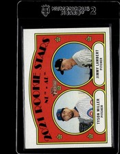 2021 Topps Heritage #261 NL/AL Rookie Stars Tyson Miller / Jimmy Lambert RC