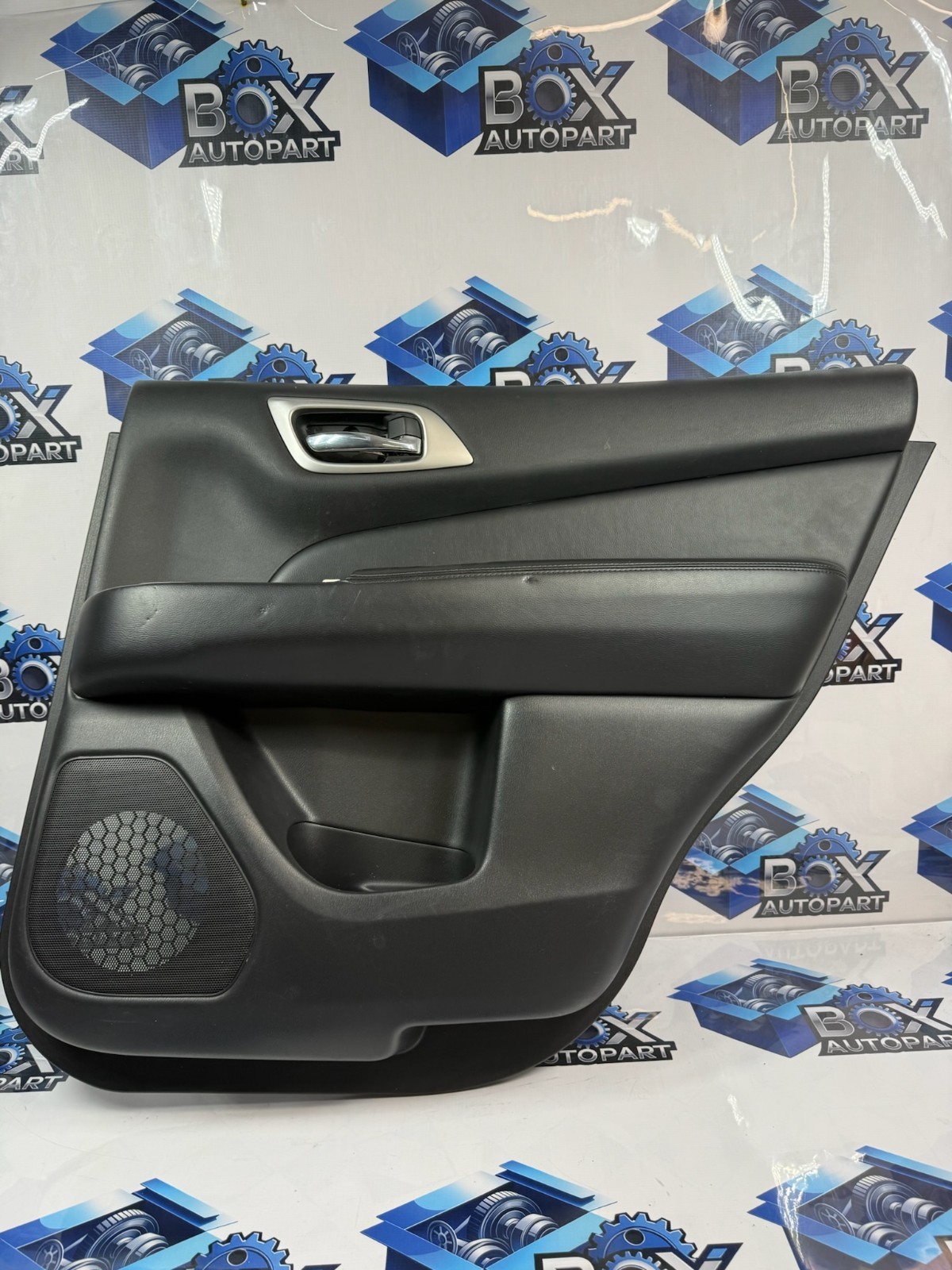 2014-2019 NISSAN PATHFINDER REAR RIGHT SIDE DOOR TRIM COVER PANEL OEM BLACK