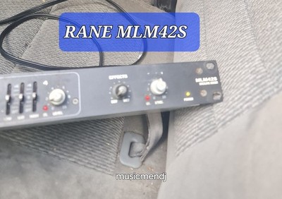 RANE MLM 82S Stereo Mic/Line Mixer (4 Mic/8 Line) - Unit Only