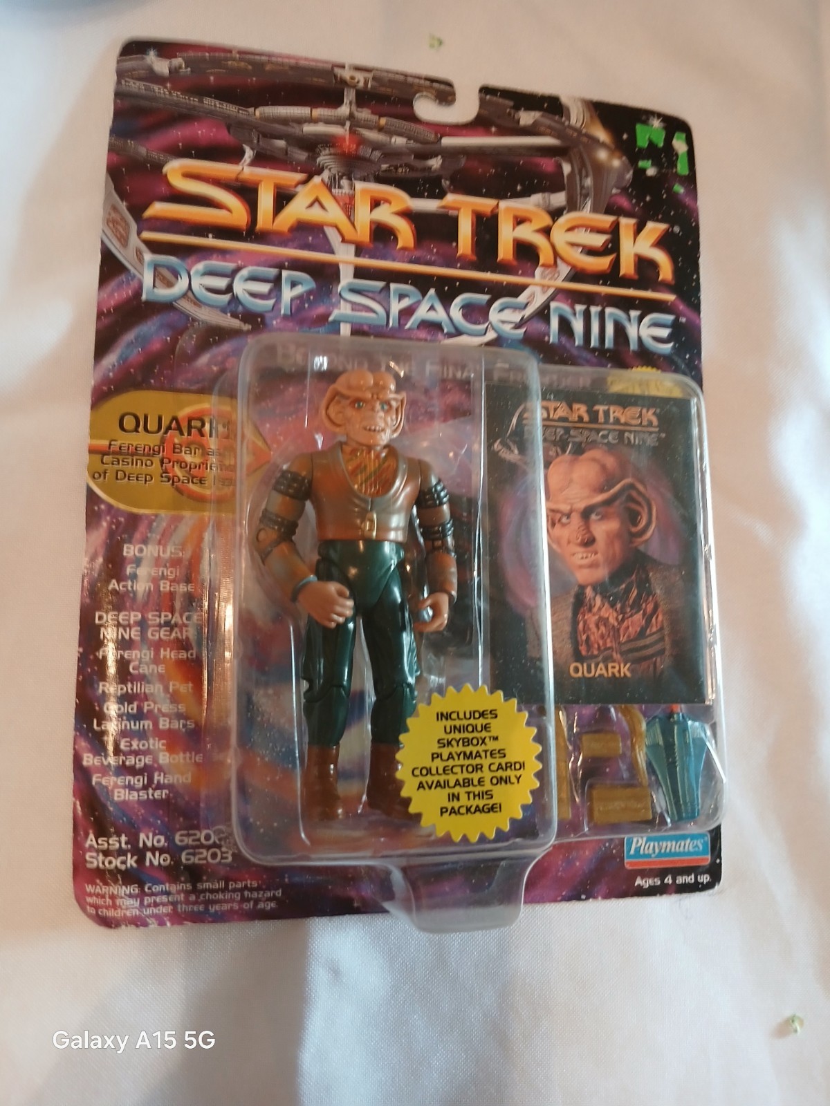 Vintage 1993 Star Trek Deep Space Nine Quark Action Figure