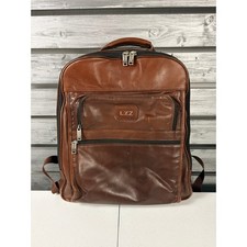 RARE Tumi Genuine Leather Alpha Backpack  Bro...