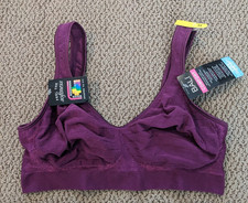 Bali Bra Comfort Women  s Wireless Softness Cool Comfort Size Medium Purple NWT's