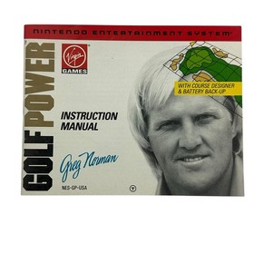 Greg Norman's Golf Power Nintendo Entertainment System, REV A USA - NES SPIEL