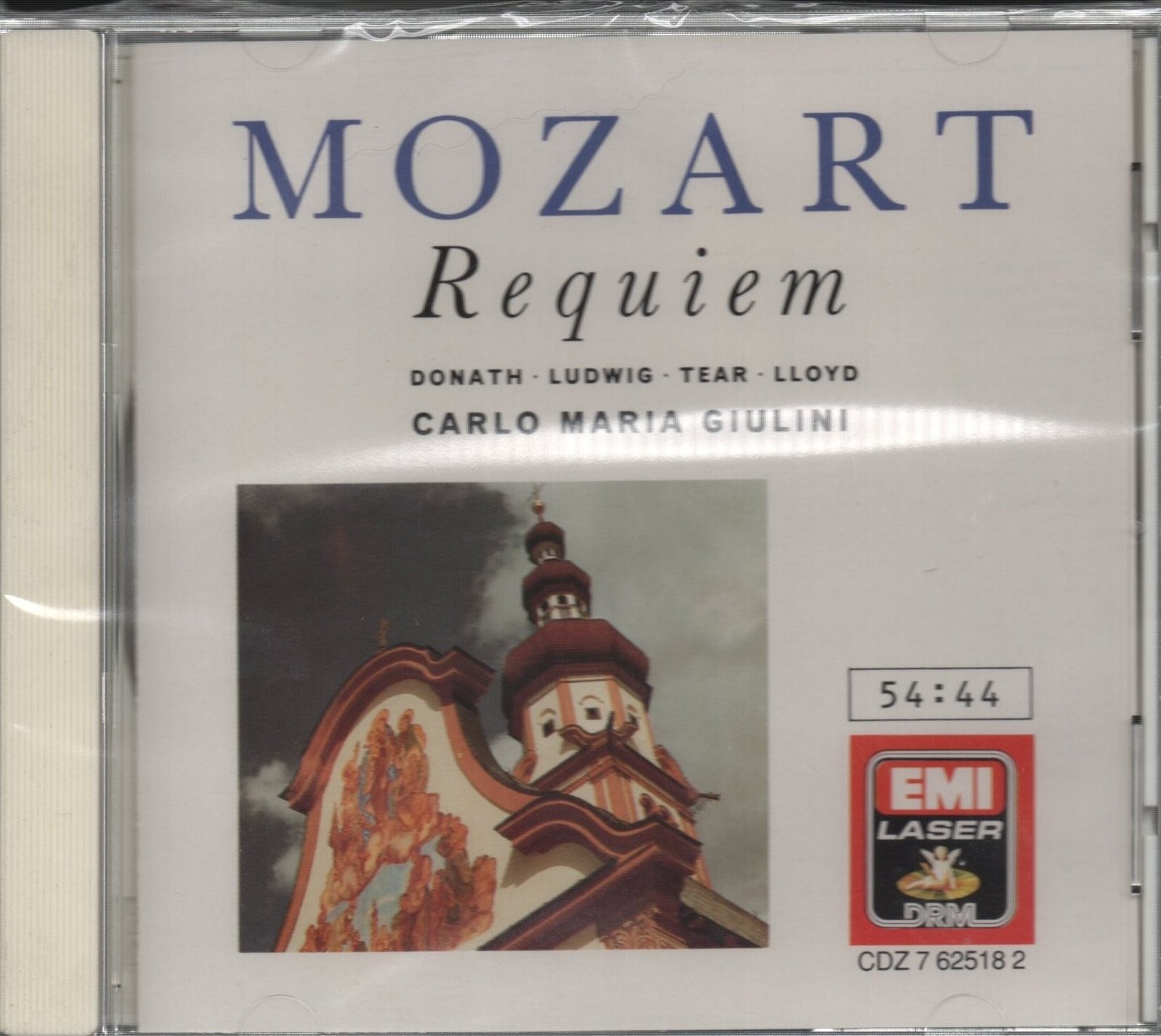 Mozart – Requiem / Giulini, Donath, Ludwig, Tear, Lloyd - CD