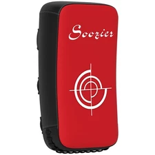 Soozier Muay Thai Kick Shield Punching Pad for Martial Arts x 1 Unit, Red