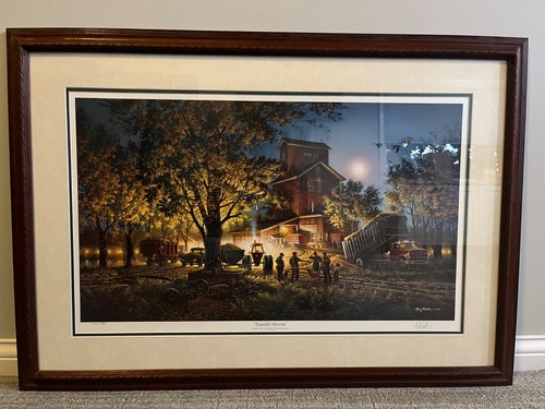 Terry Redlin “ Bountiful Harvest” framed print signed and numbered | eBay
