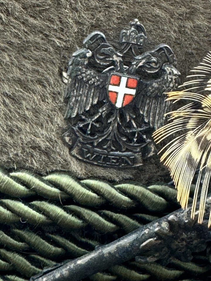 VTG Collin’s-Hute Wien-Salzburg Edelweiss Alpine Tyrolean Fedora Hat Austria - Image 4 of 4