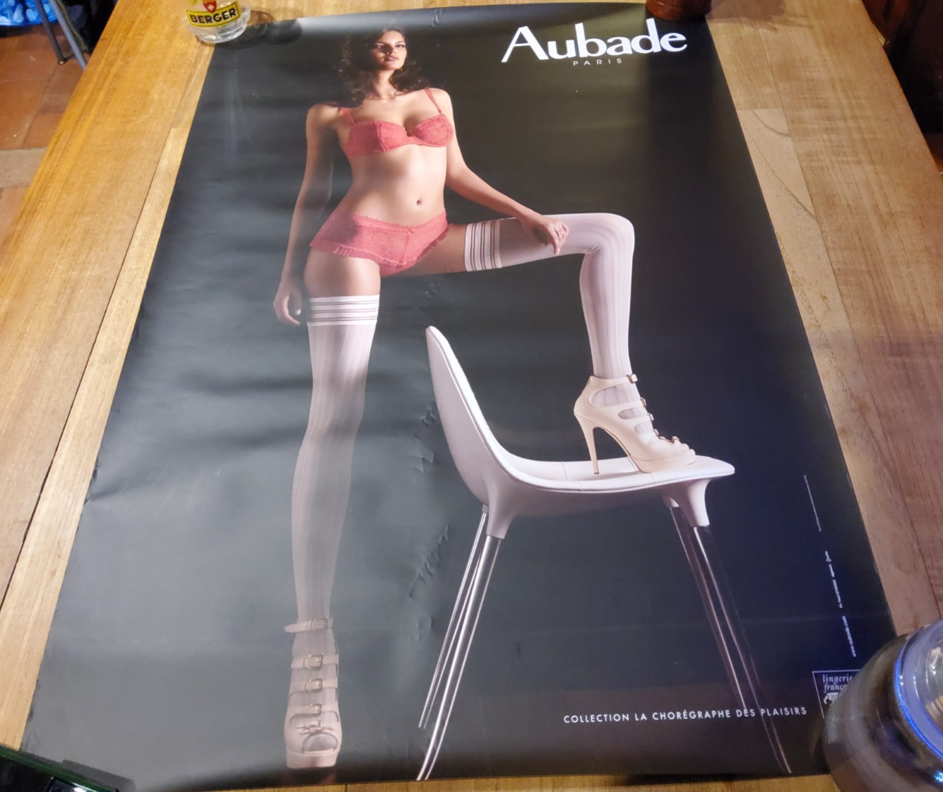 ORIGINAL POSTER lingerie AUBADE