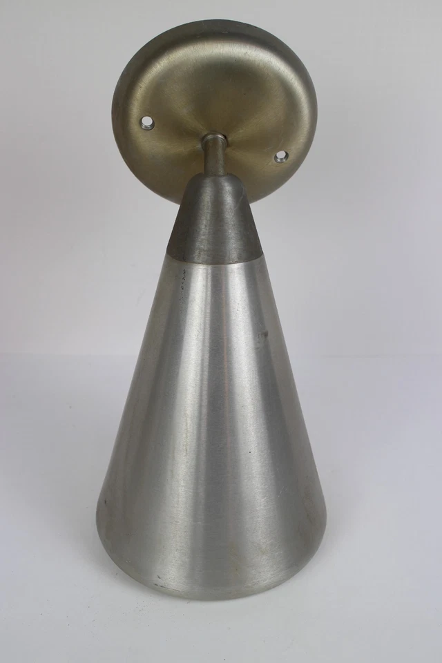 (2) Arandela giratória de alumínio pré-colite 8,5" Berkeley MCM VINTAGE - Imagem 2 de 4