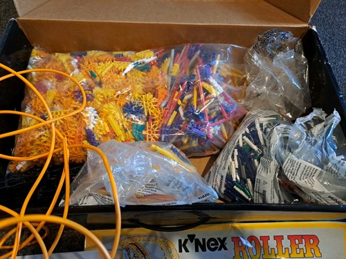 Vintage K'NEX Roller Coaster Building Set (Model #63030) 1995 100% complete - Picture 6 of 6