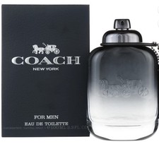 Coach New York by Coach 3.3 / 3.4 oz EDT Cologne for Men Brand New In Box