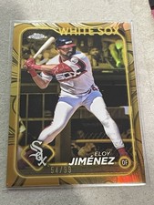 2024 Topps Gilded Collection Baseball Refractor /99 Eloy Jimenez #46 White Sox