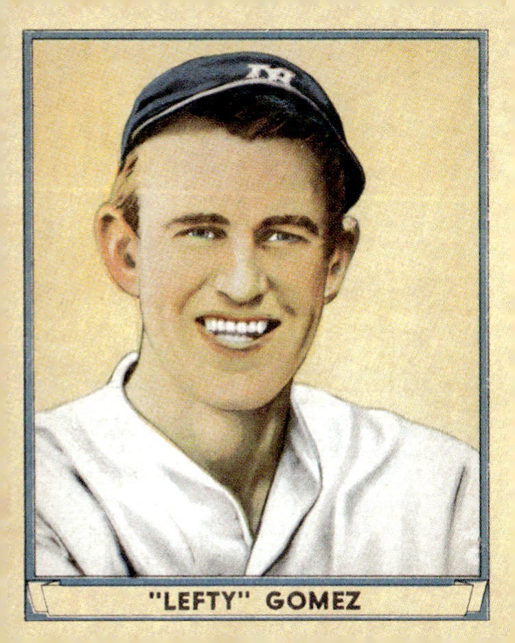 2003 Upper Deck Play Ball #R-4 Lefty Gomez 1941 Reprints