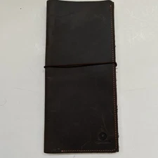 Brown Leather Folio Weeks Cover