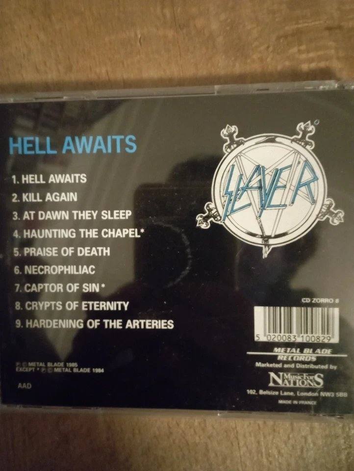 SLAYER - HELL AWAITS - Bild 2 von 2
