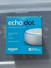 Amazon Echo Dot 3rd Gen - Smart Speaker with Clock and Alexa - Sandstone