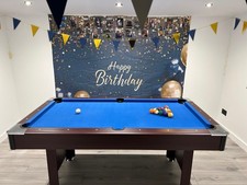 Air King First Class 6ft Pool Table With Ball Return Cues And Balls