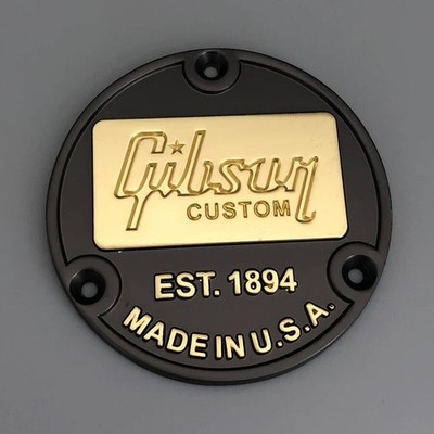 Guitar Toggle Switch Back Plate Cover For Gibson LP Les Paul Guitar Parts Black
