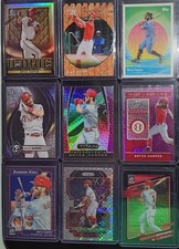 Bryce Harper 15-card Lot (#'d, Prizms, Inserts +)