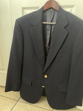 Polo University Club by Ralph Lauren Dark Blue Blazer w/Gold Buttons Made in USA