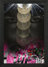 Crypto Banshe Framed Wall Art Poster Canvas Print Picture