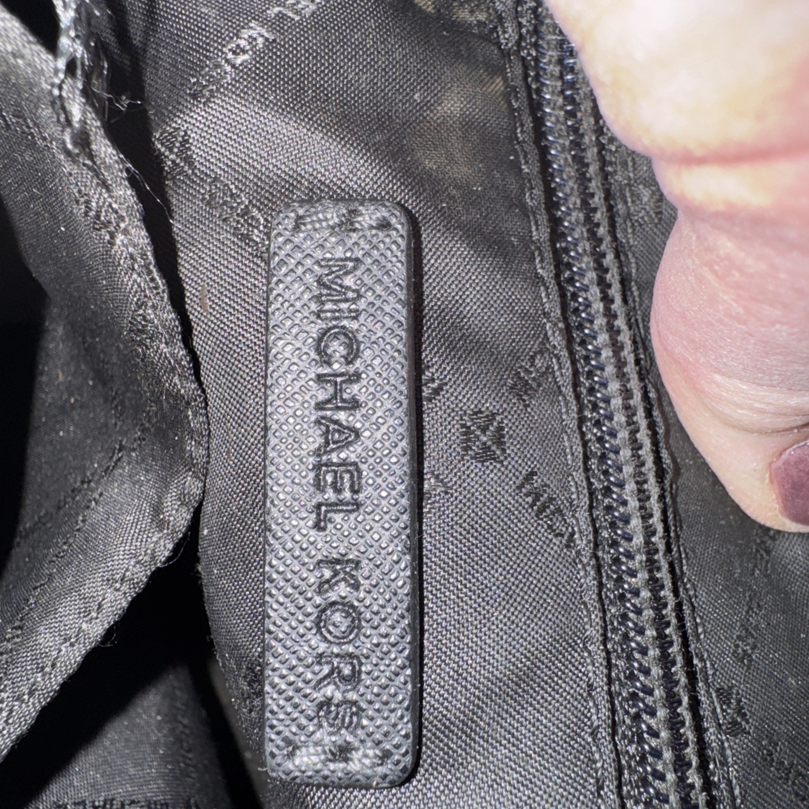 Michael Kors Black Solid Saffiano Leather Crossbo… - image 9