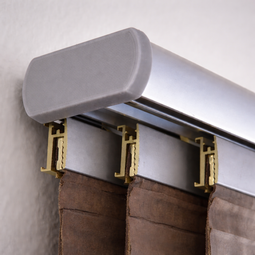 2x Ersatz Endkappe passend für IKEA Kvartal 3-Läufig Gardinenschiene
