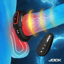 Jock: Rumbler Vibrating & Warming C-Ring - 2 inches ---FREE SHIPPING!!!