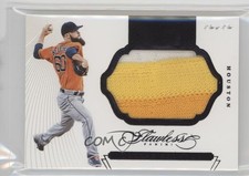 2016 Panini Flawless Patch Black 1/1 Dallas Keuchel #10 Patch 05bt