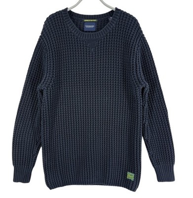 Scotch & Soda Men Survival of the fittest Jumper Pullover Sweater Size L