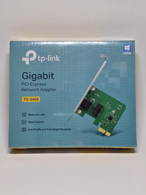 SEALED NEW TP-Link TG-3468 PCI-Express Gigabit Ethernet Network Adapter