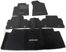 2020 - 2024 NISSAN ARMADA FLOOR CARPET COVER MAT SET OEM NEW T99E2-5ZW4C