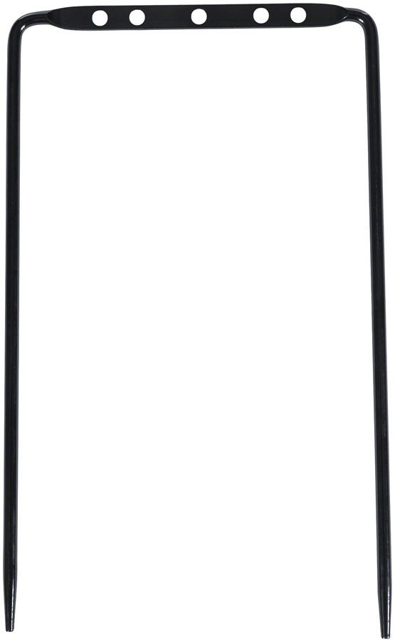 Распорка для корзины с дистанционным креплением Basil - Стальная черная со спицами и задним фонарем 2690₽