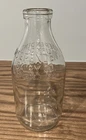 Vintage Independent Dairy Co. Monroe Michigan Duraglas Half Gallon Glass Jug