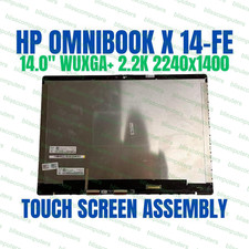 2.2K 14.0" Touch laptop LCD Screen Assembly HP notebook B140QAN05.N N85490-3J1