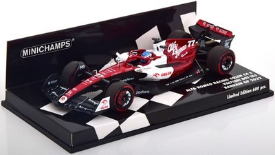 1:43 Minichamps Alfa Romeo Orlen C42 GP Bahrain Bottas 2022